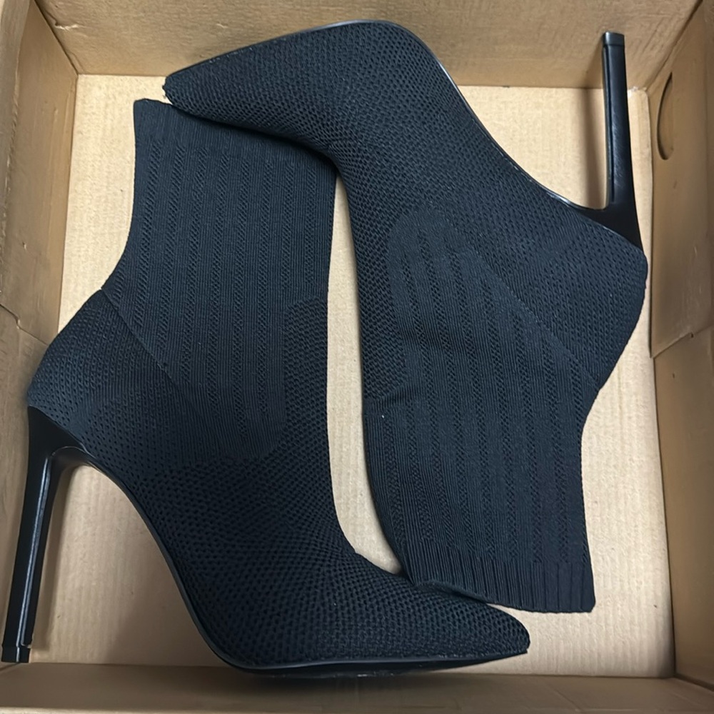 Brand new Steve Madden Discreet Stiletto Sock Boot